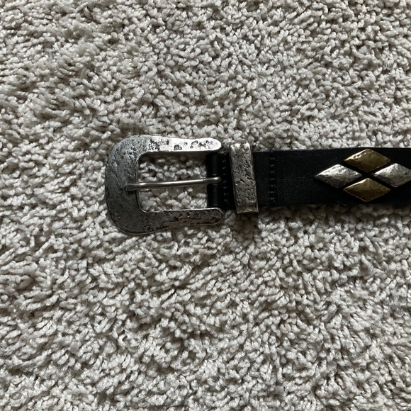 ISABEL MARANT DERN LEATHER BELT. SIZE S. BLACK. - Picture 3 of 8